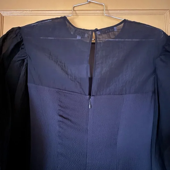 Rejina Pyo Little Black Silk Dress NWT 06 - Picture 7 of 8